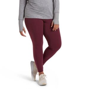No Nonsense Tech Pocket Leggings, Napa — NWT